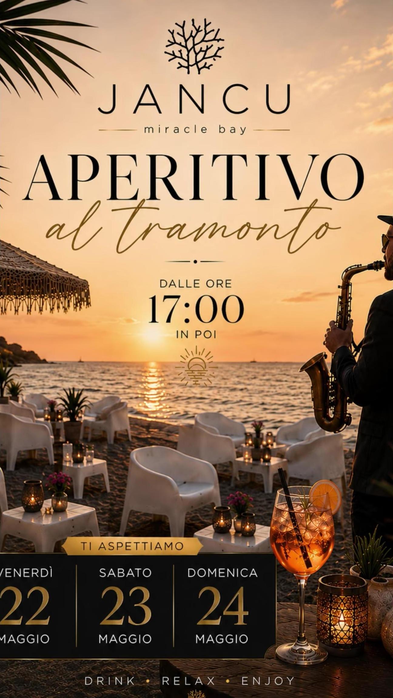aperitivo al tramonto
