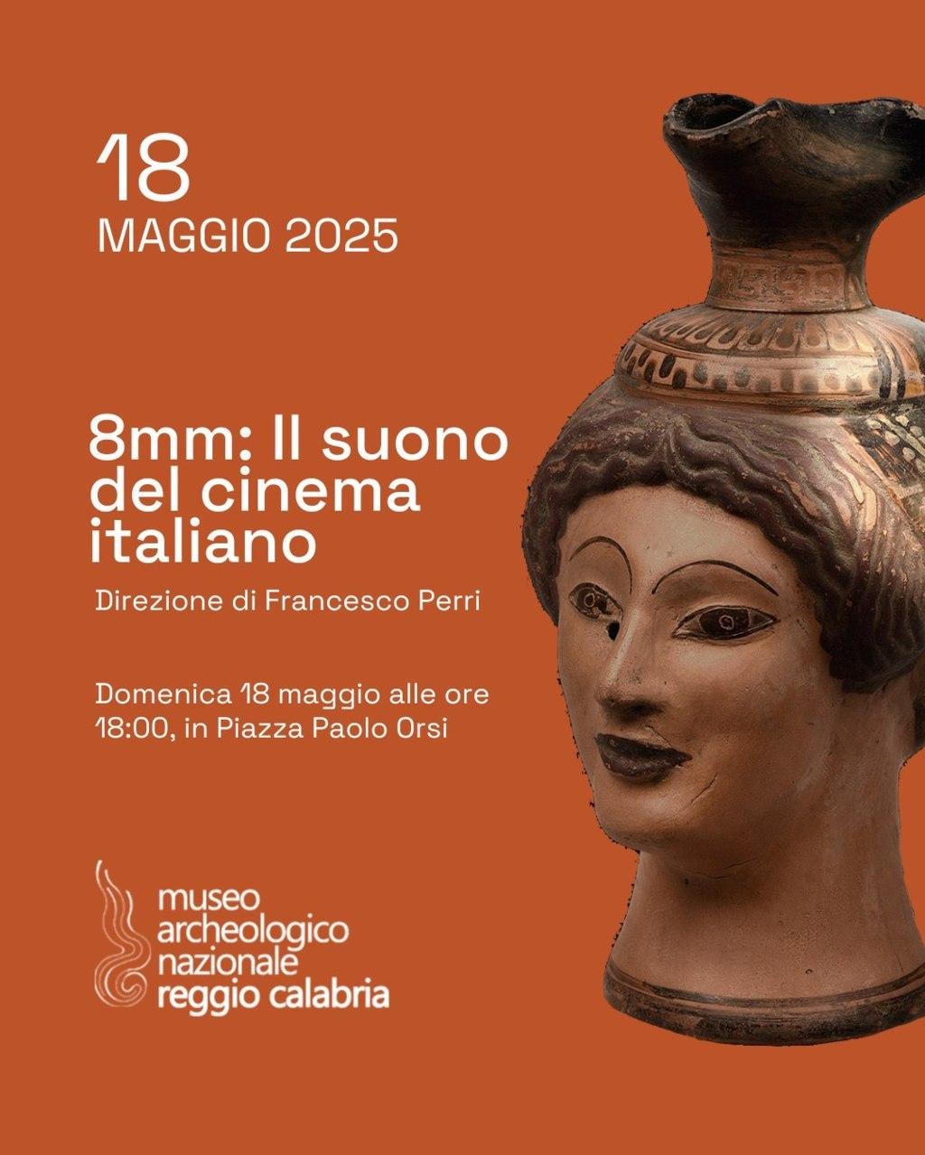 evento locandina 8 mm il suono del cinema italiano