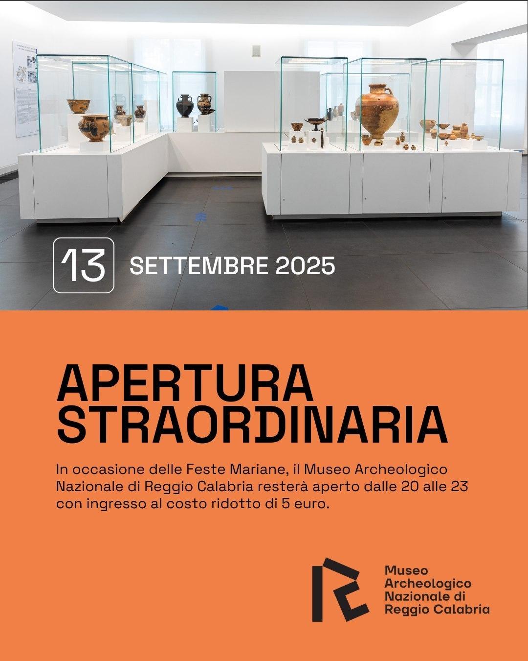 evento locandina apertura straordinaria marrc