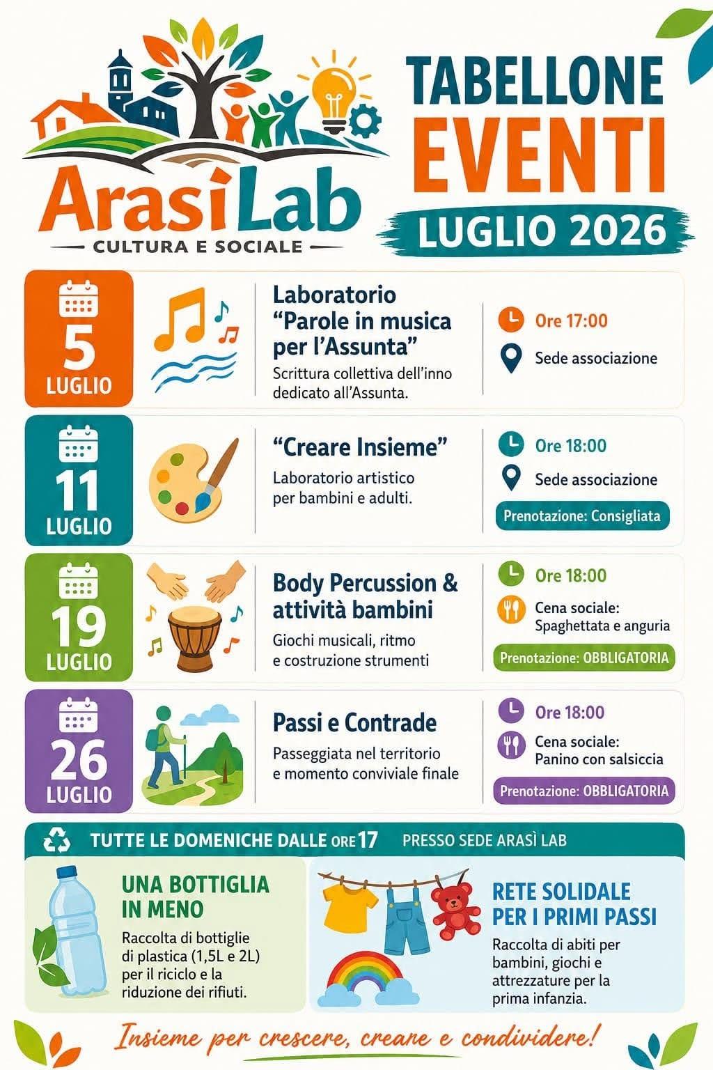evento locandina arasilab