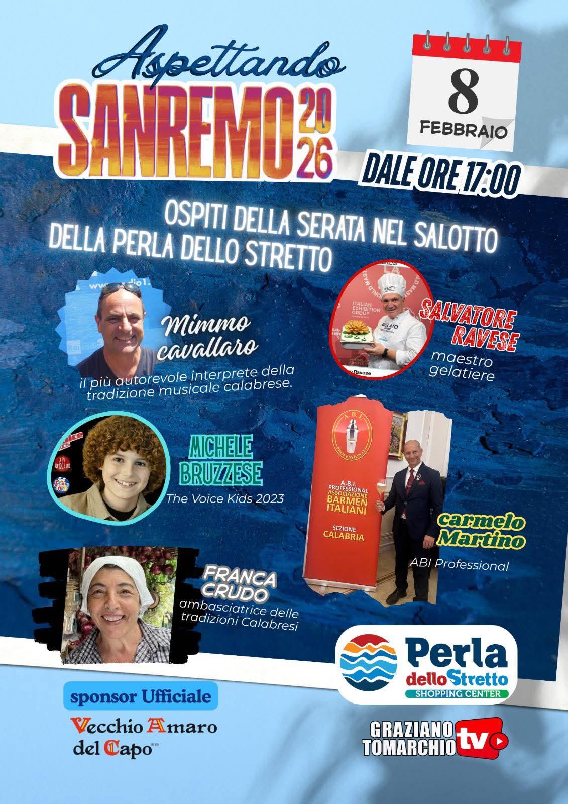 evento locandina aspettando sanremo 2026