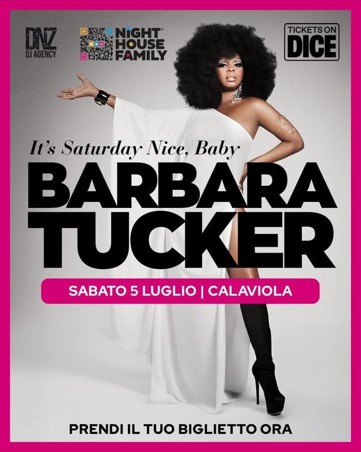 evento locandina barbara tucker