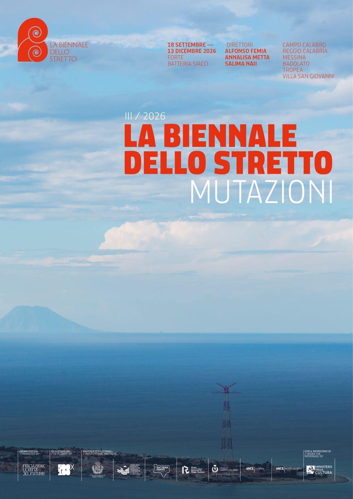 evento locandina biennale dello stretto 2026