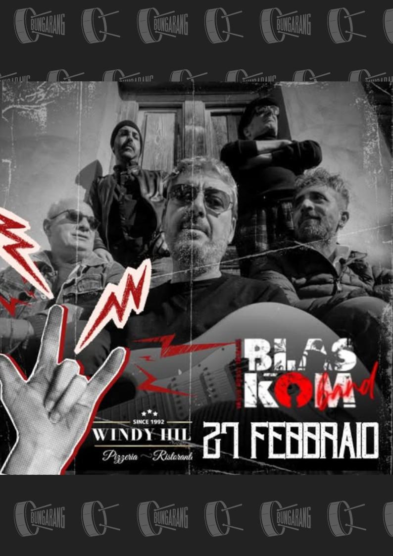 evento locandina blaskom band