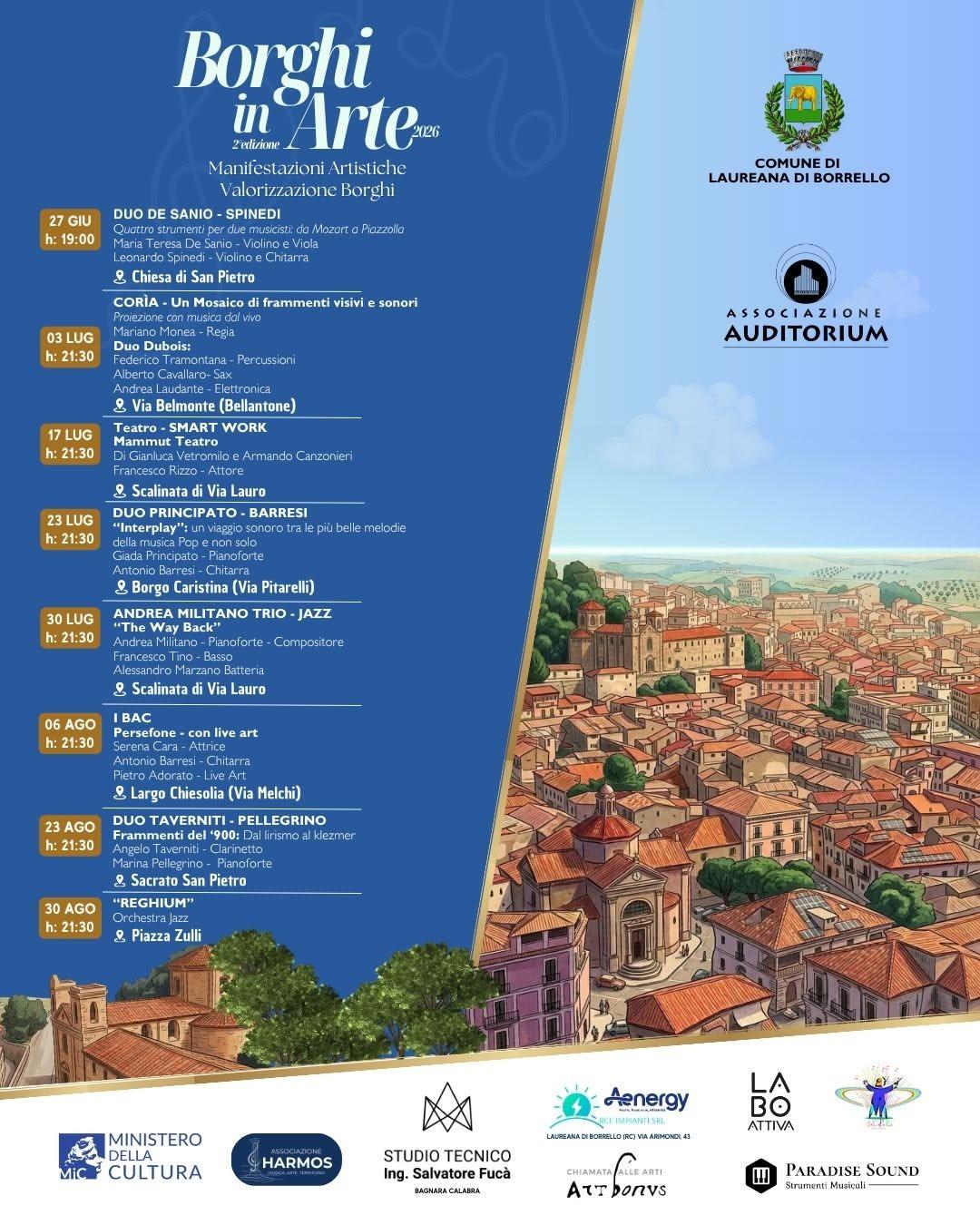 evento locandina borghi in arte 2026