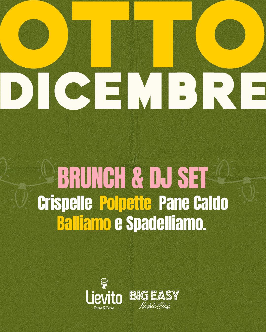 evento locandina brunch e dj set