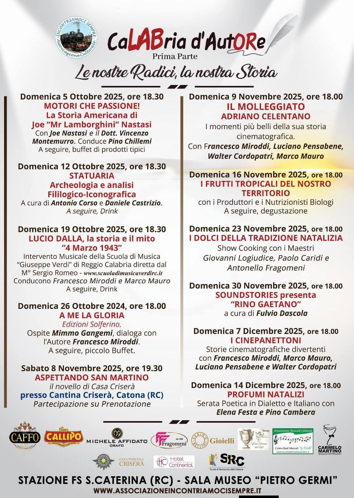 evento locandina calabria d autore