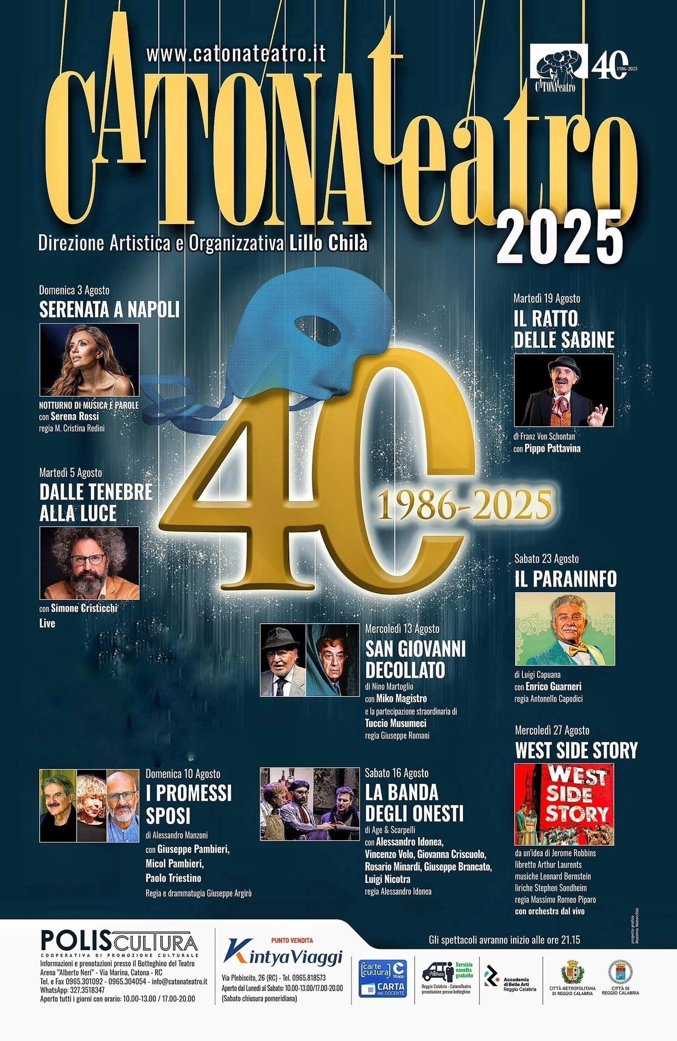 evento locandina catonateatro 2025