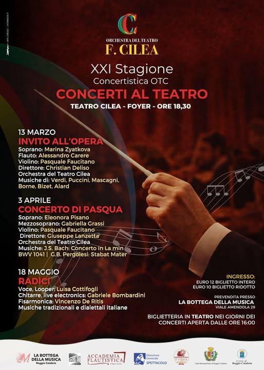 evento locandina concerti al teatro