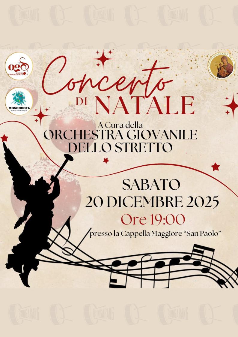 evento locandina concerto di natale