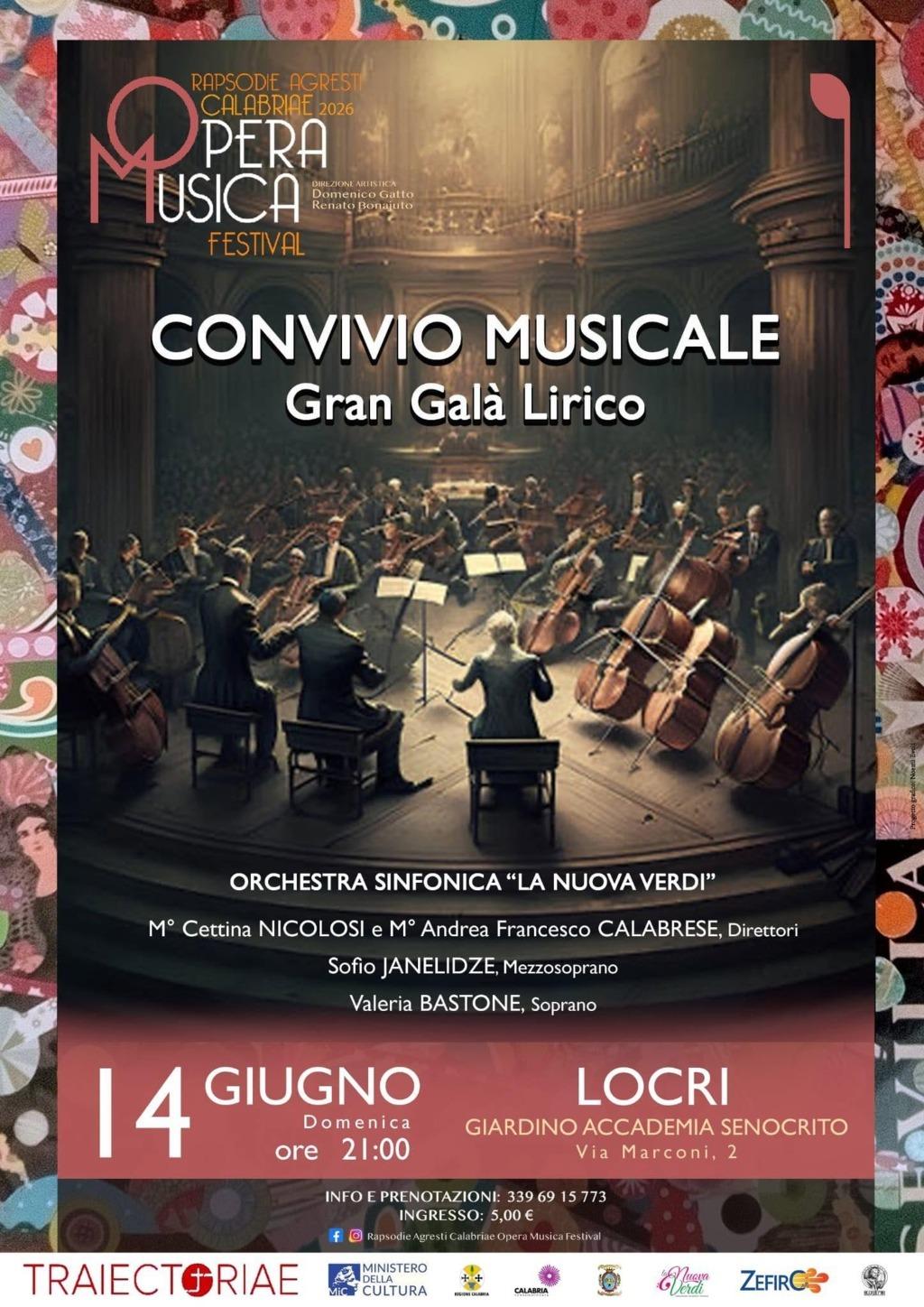 evento locandina convivio musicale
