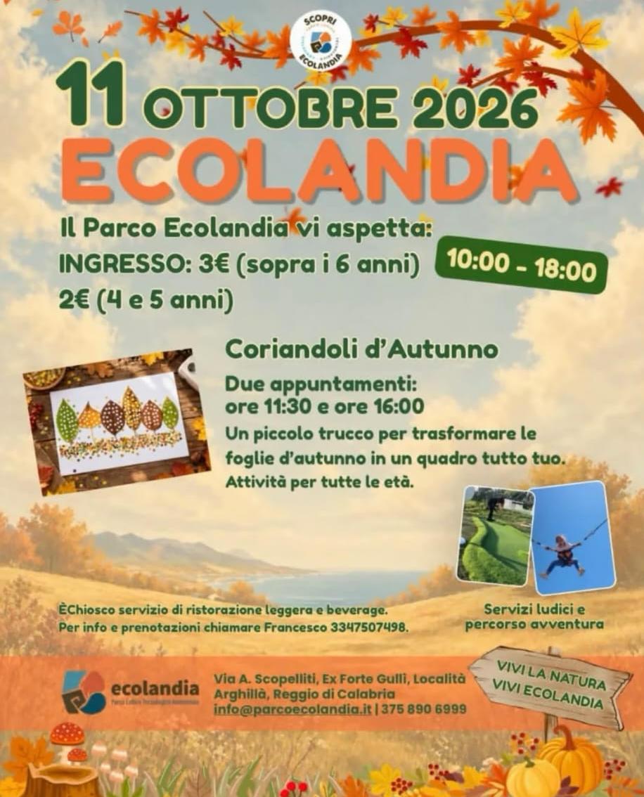 evento locandina coriandoli d autunno