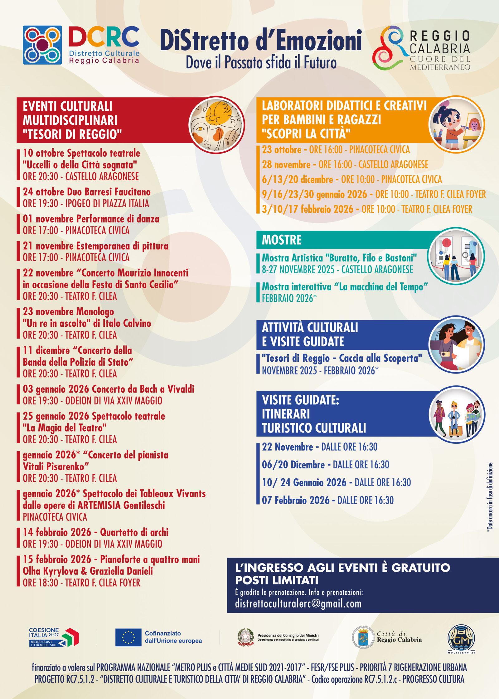 evento locandina distretto d emozioni