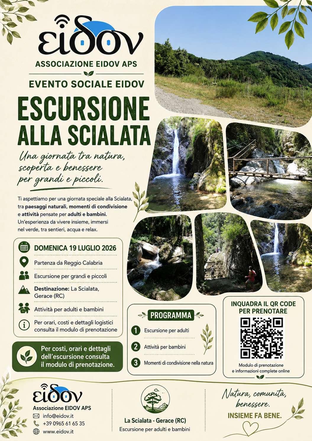 evento locandina escursione alla scialata