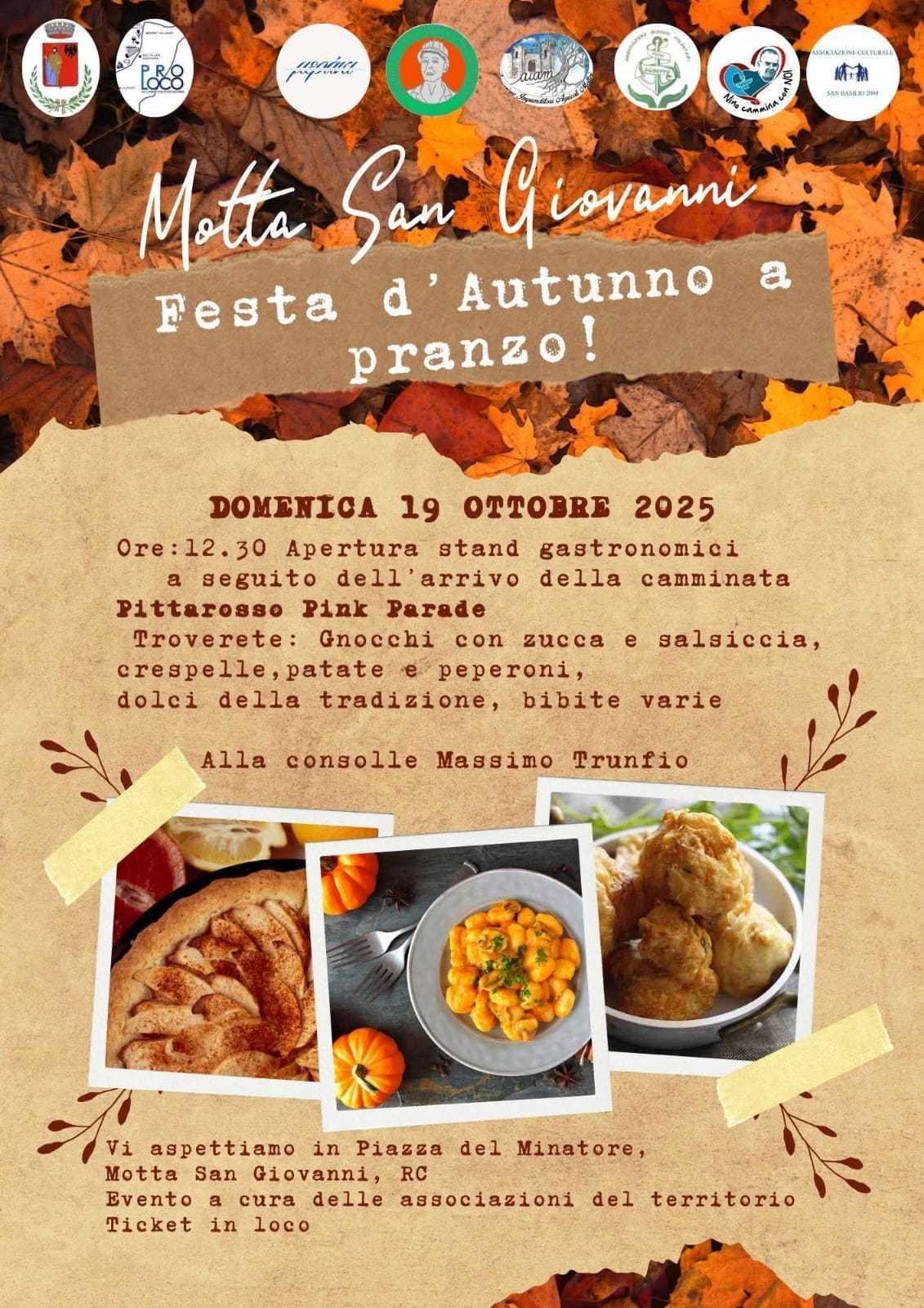 evento locandina festa d autunno motta