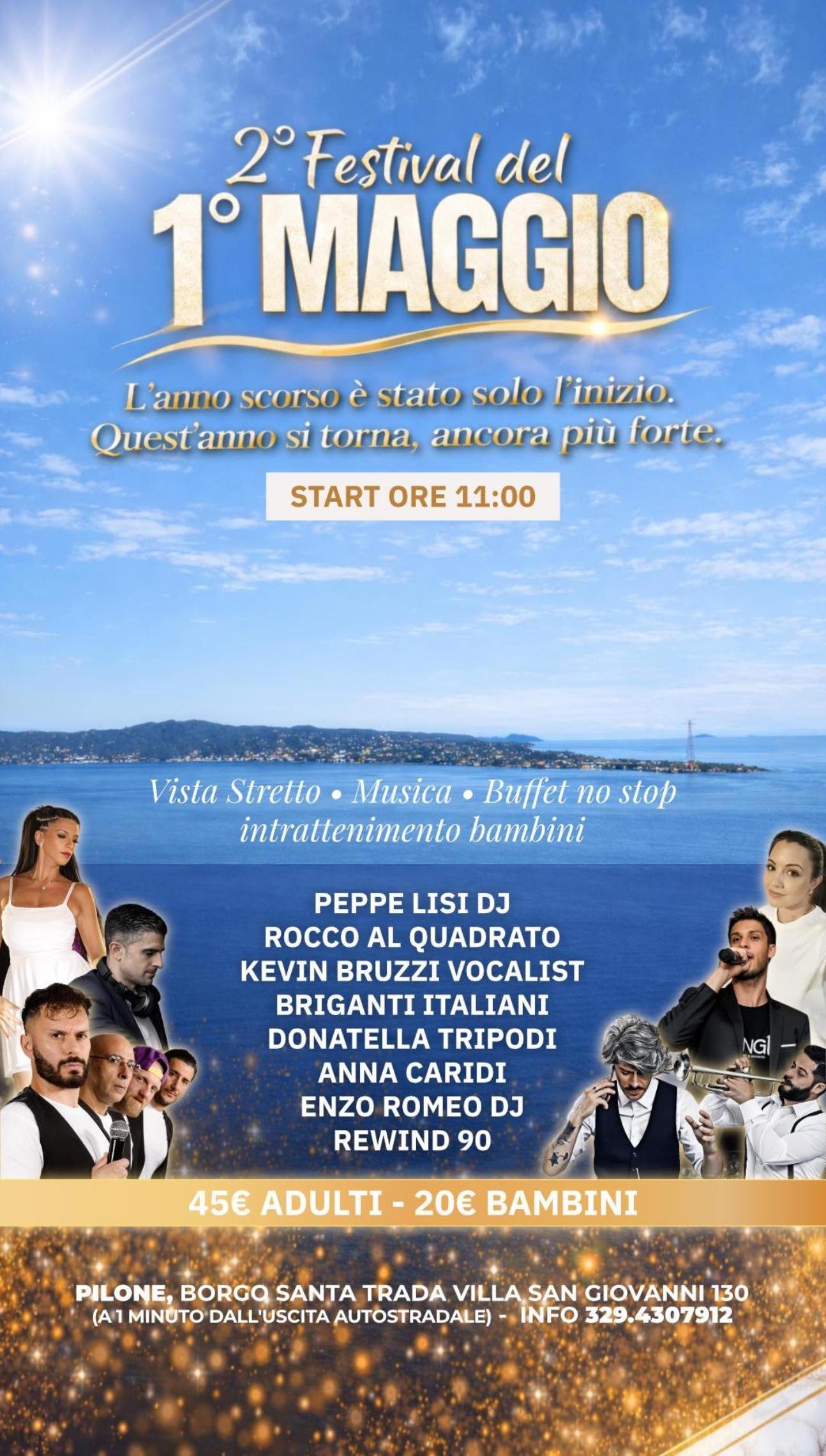 evento locandina festival del 1 maggio