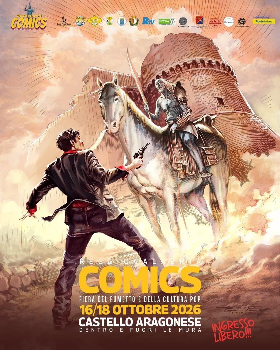 evento locandina fiera del fumetto e della cultura pop