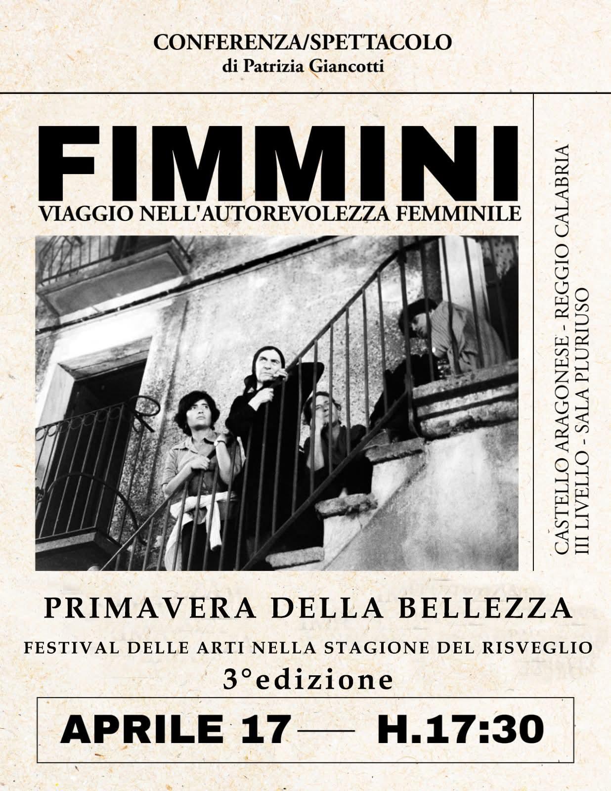 evento locandina fimmini