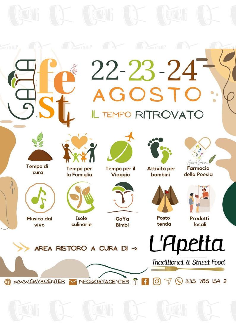 evento locandina gaya fest 4