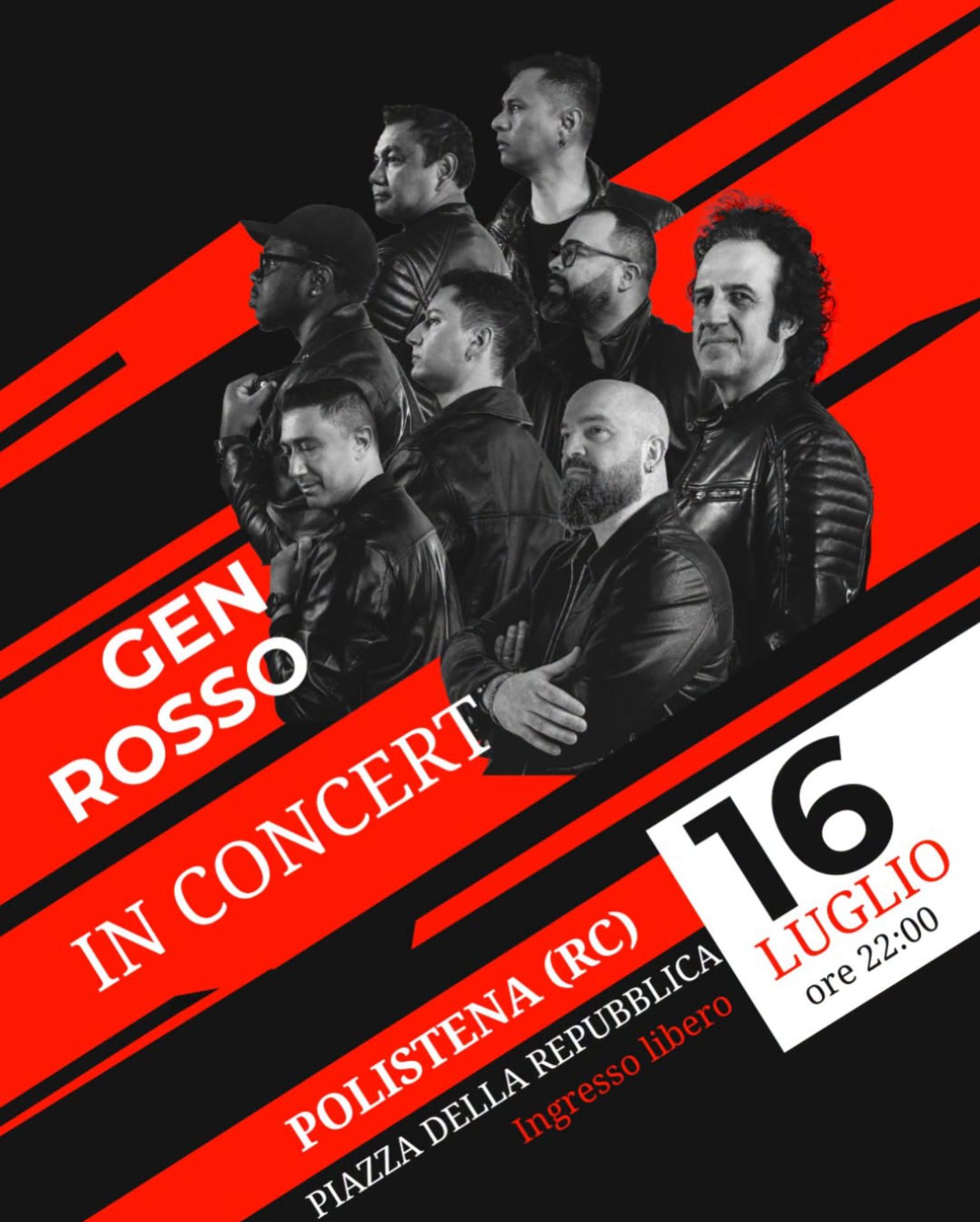 evento locandina gen rosso
