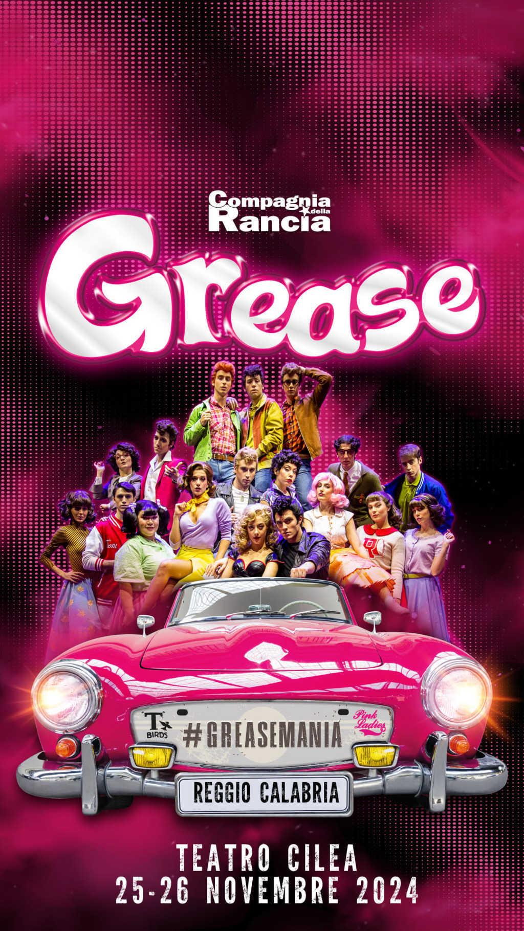 evento locandina grease