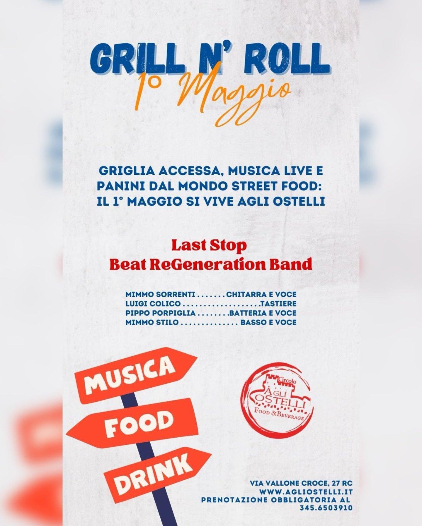 evento locandina grill n roll