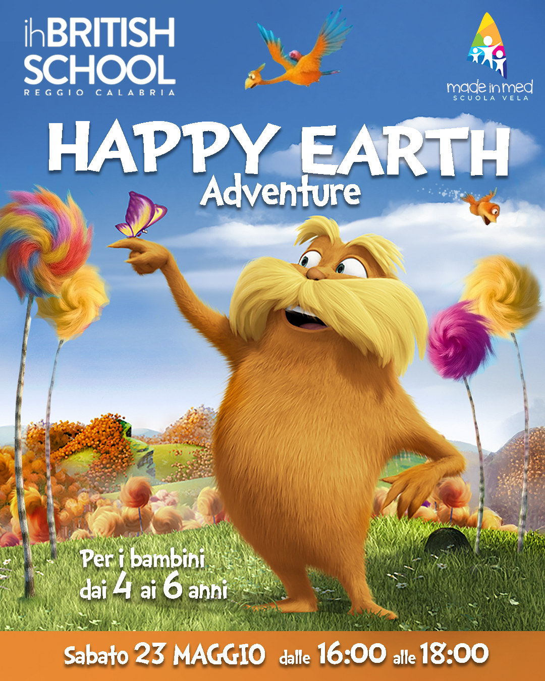 evento locandina happy earth adventure