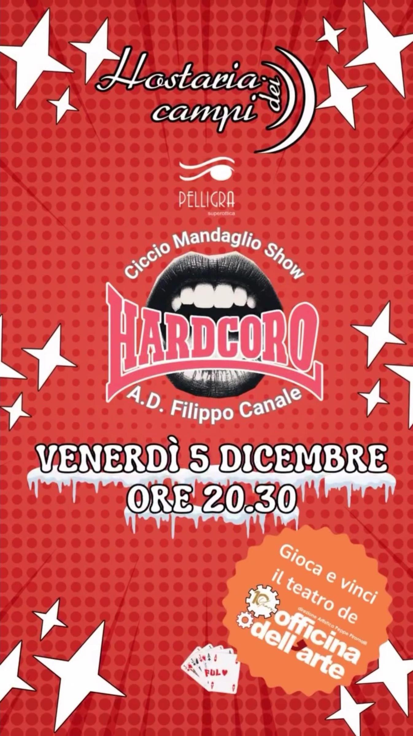 evento locandina hardcoro