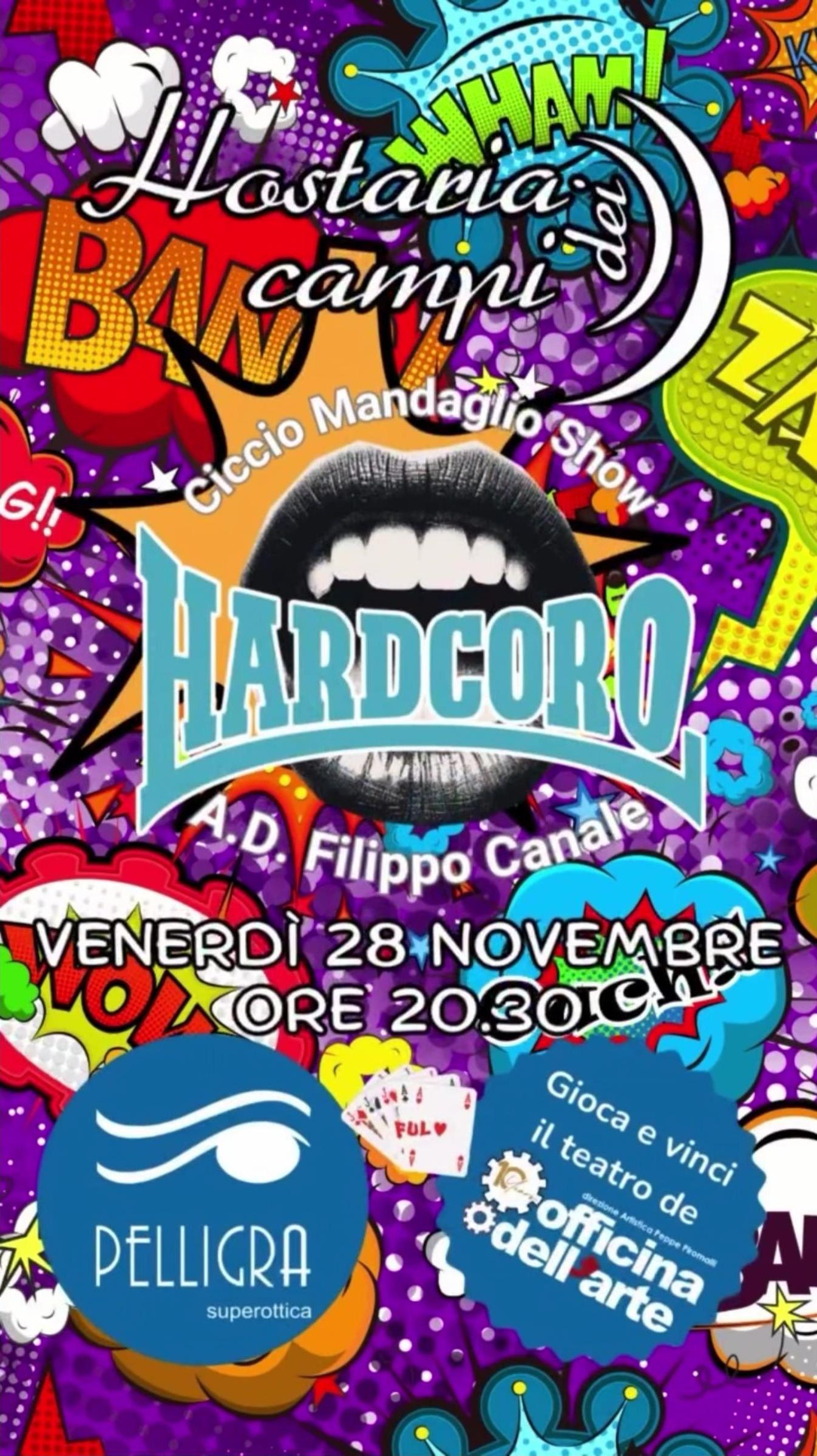 evento locandina hardcoro