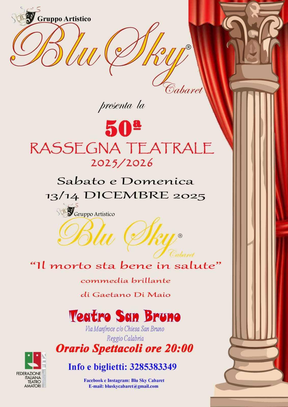 evento locandina il morto sta bene in salute