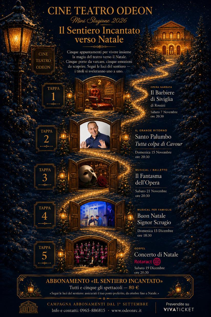 evento locandina il sentiero incantato verso natale