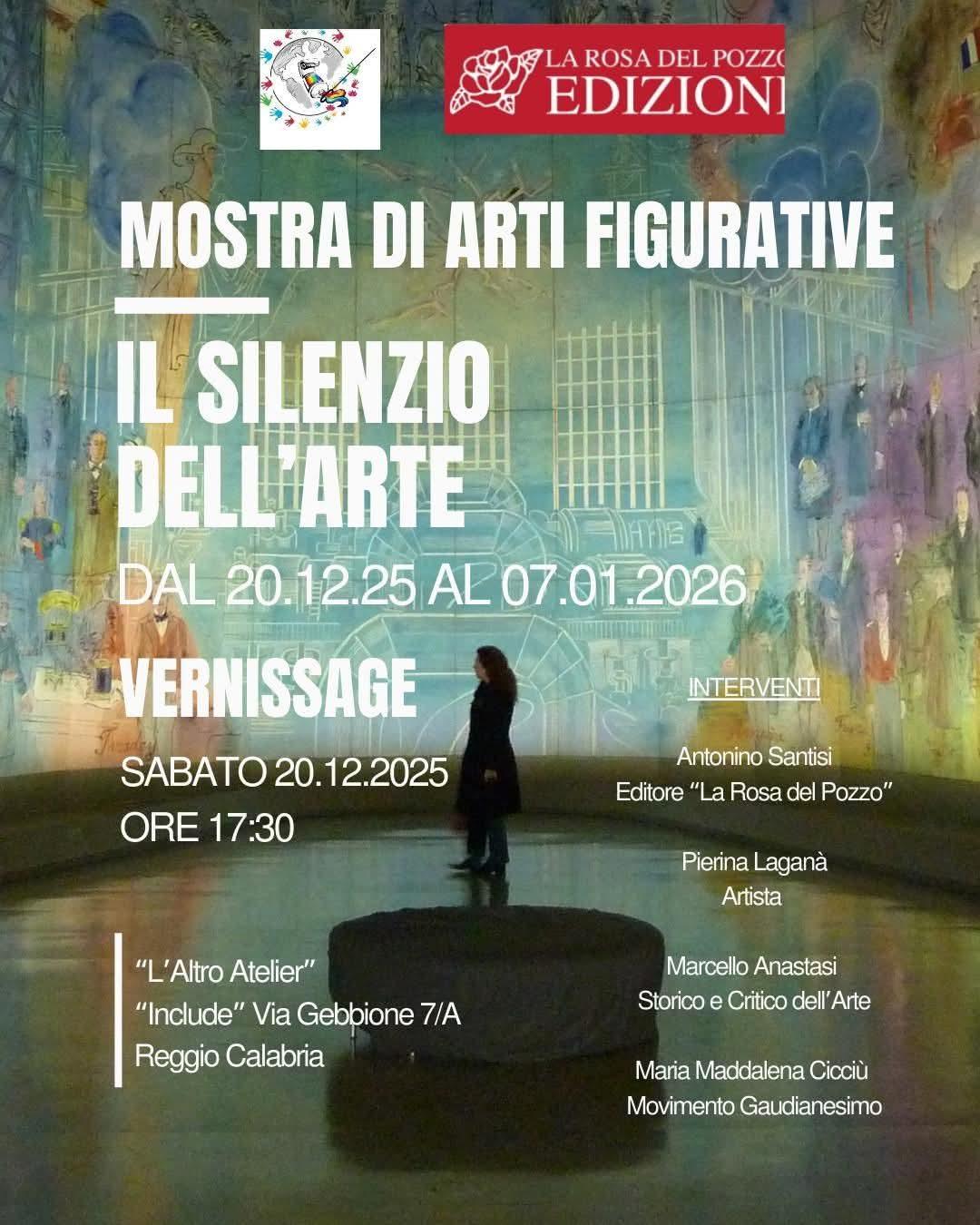 evento locandina il silenzio dell arte