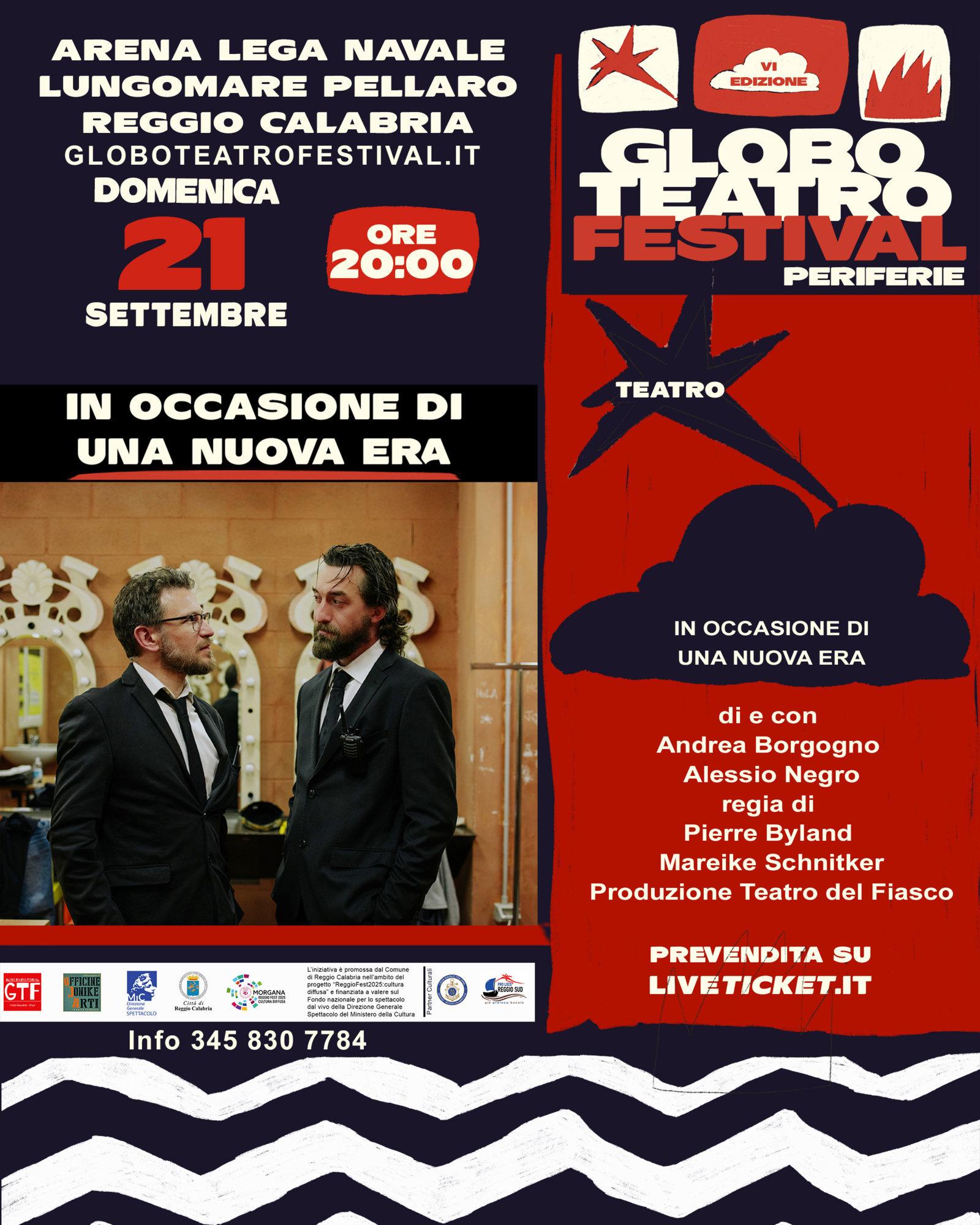 evento locandina in occasione di una nuova era