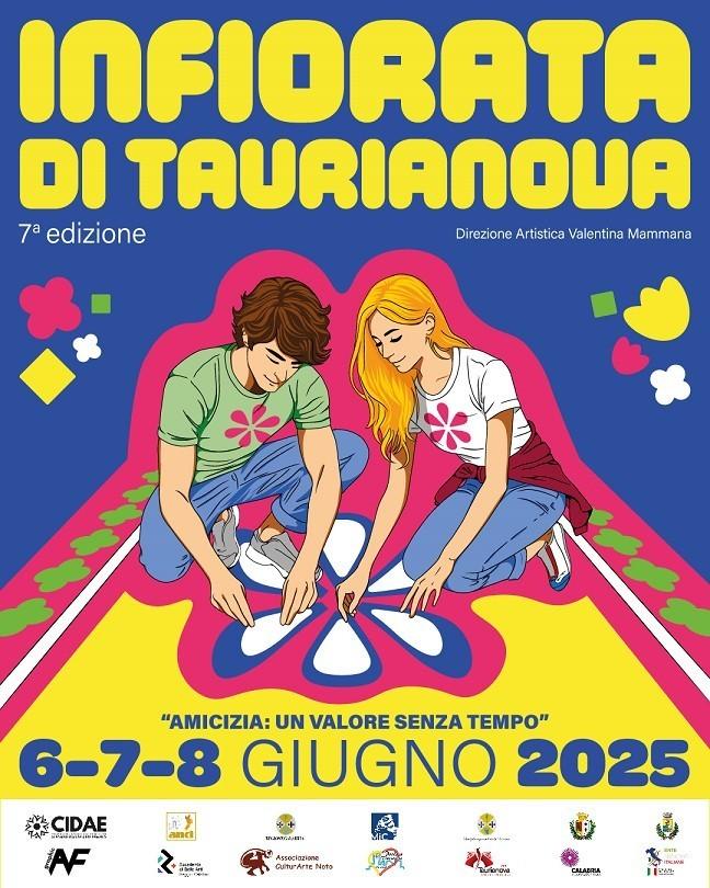evento locandina infiorata di taurianova 2025