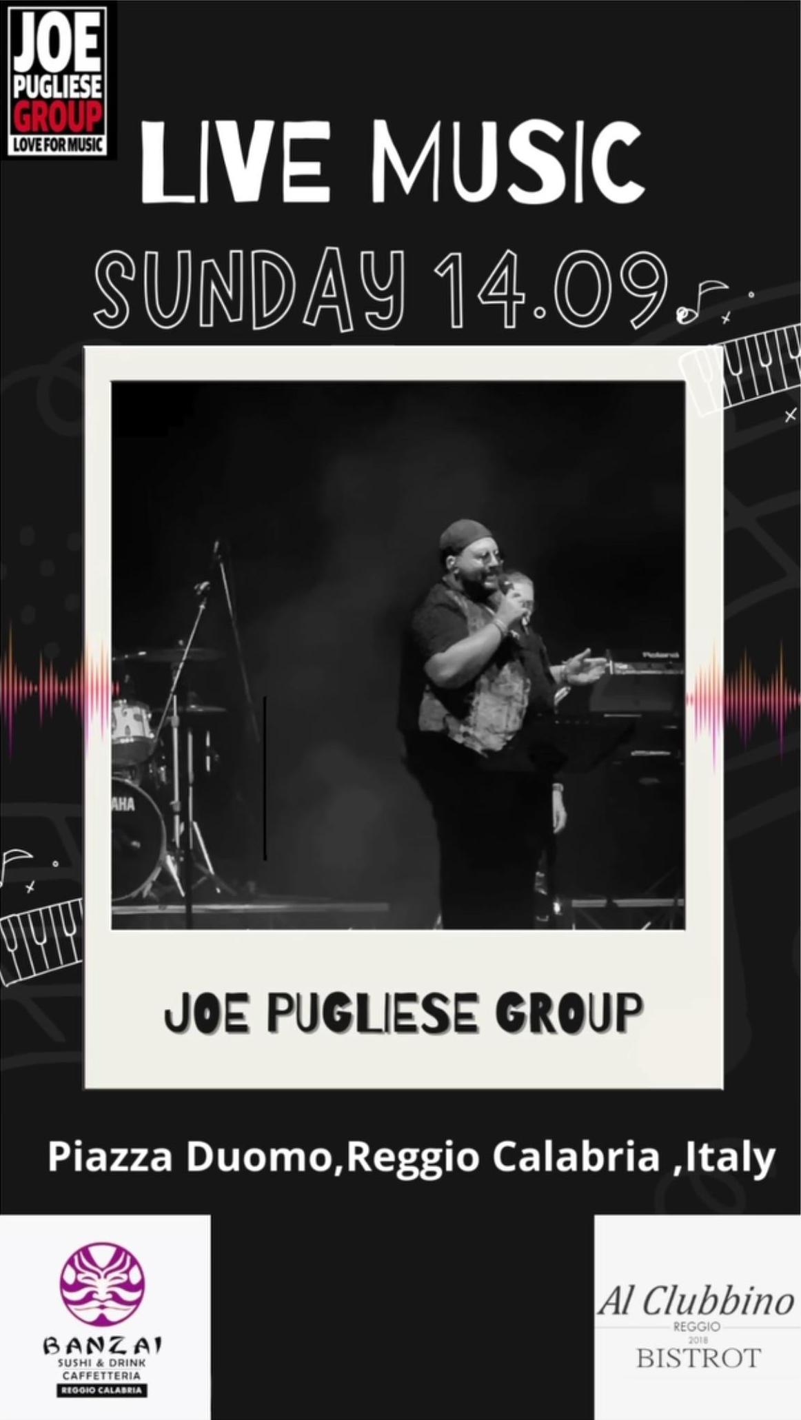 evento locandina joe pugliese group