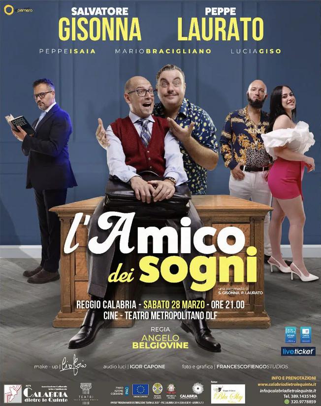 evento locandina l amico dei sogni gioiosa