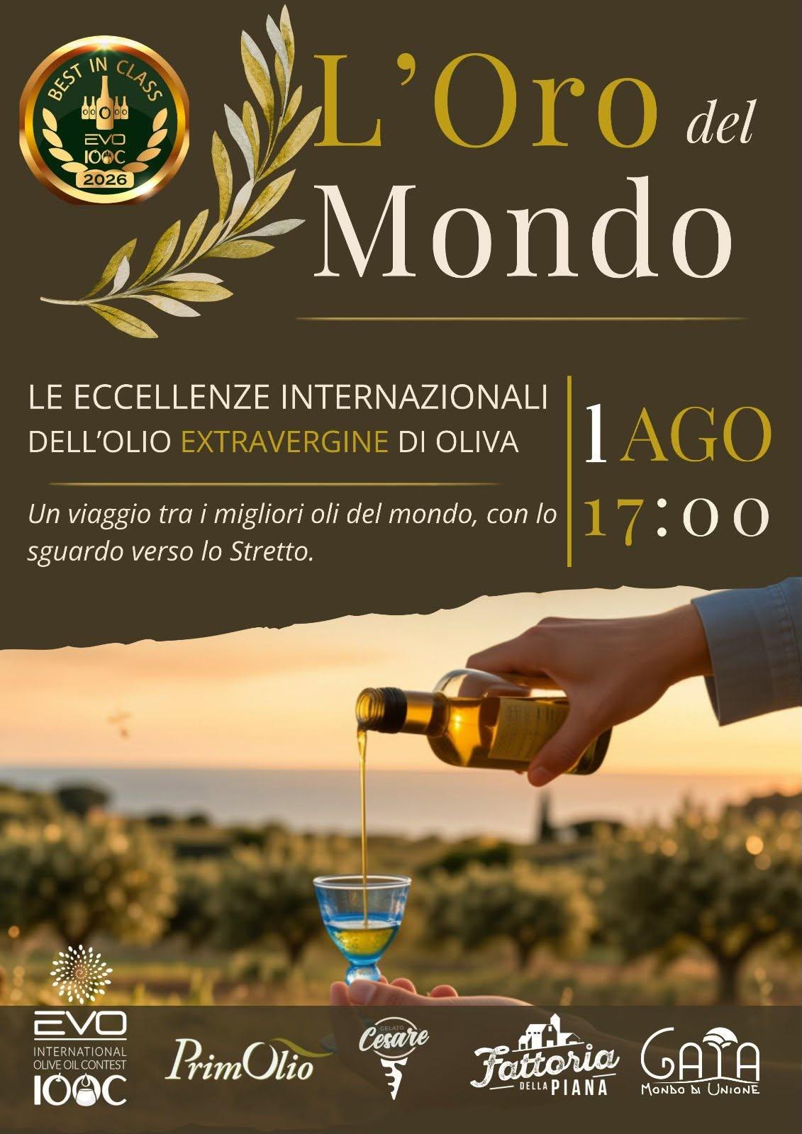 evento locandina l oro del mondo