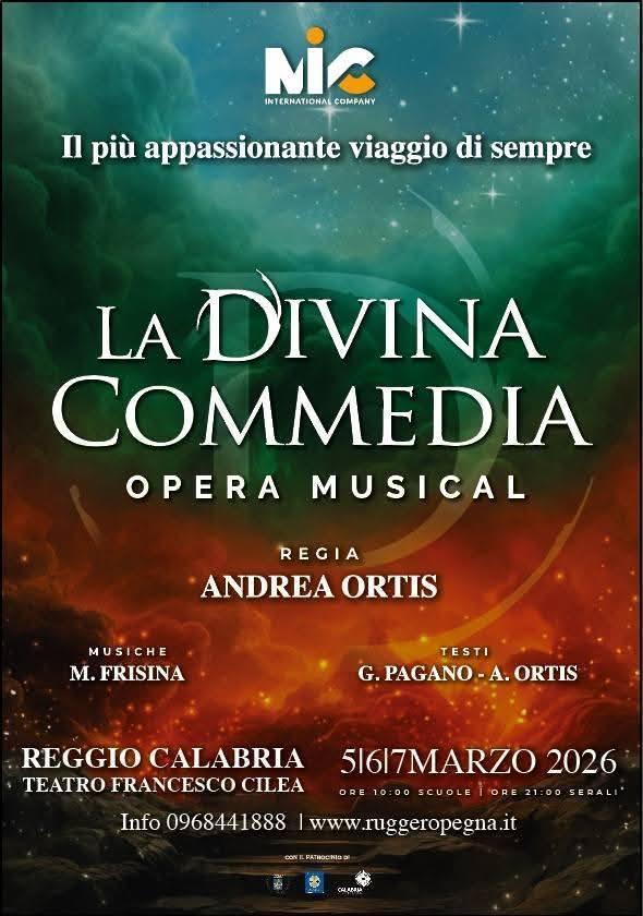 evento locandina la divina commedia