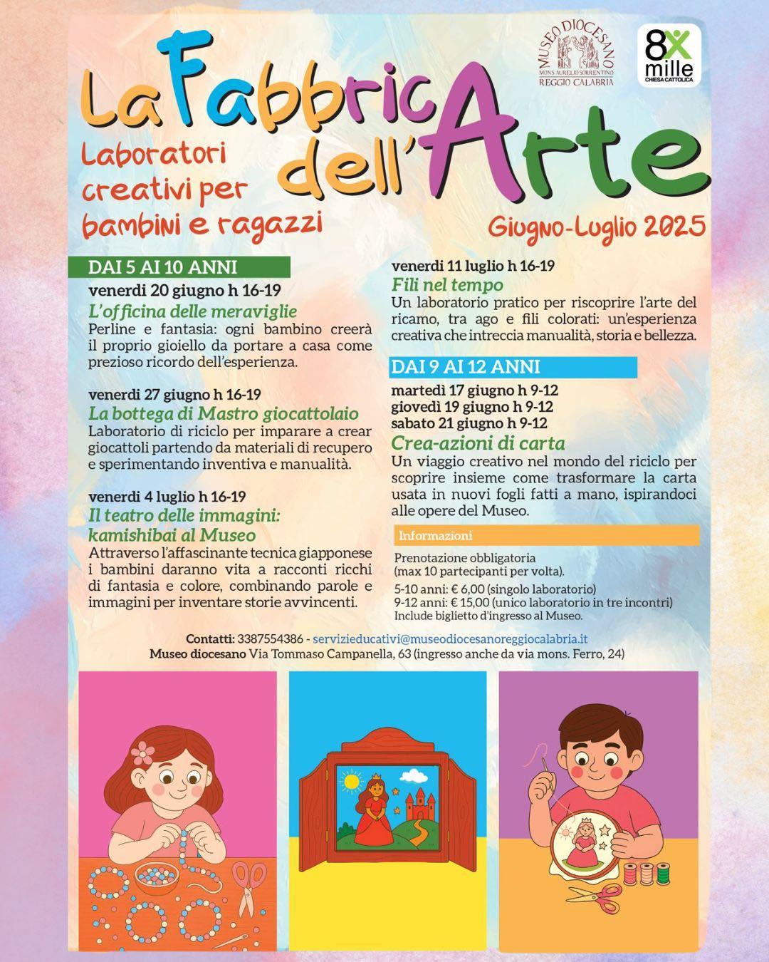 evento locandina la fabbrica dell arte