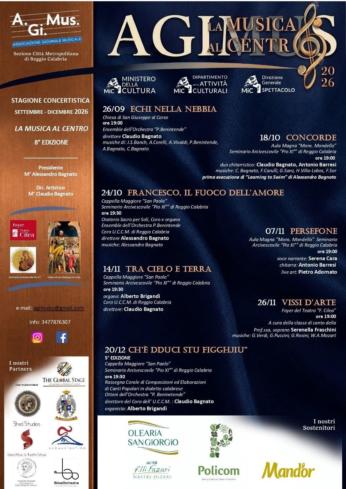 evento locandina la musica al centro