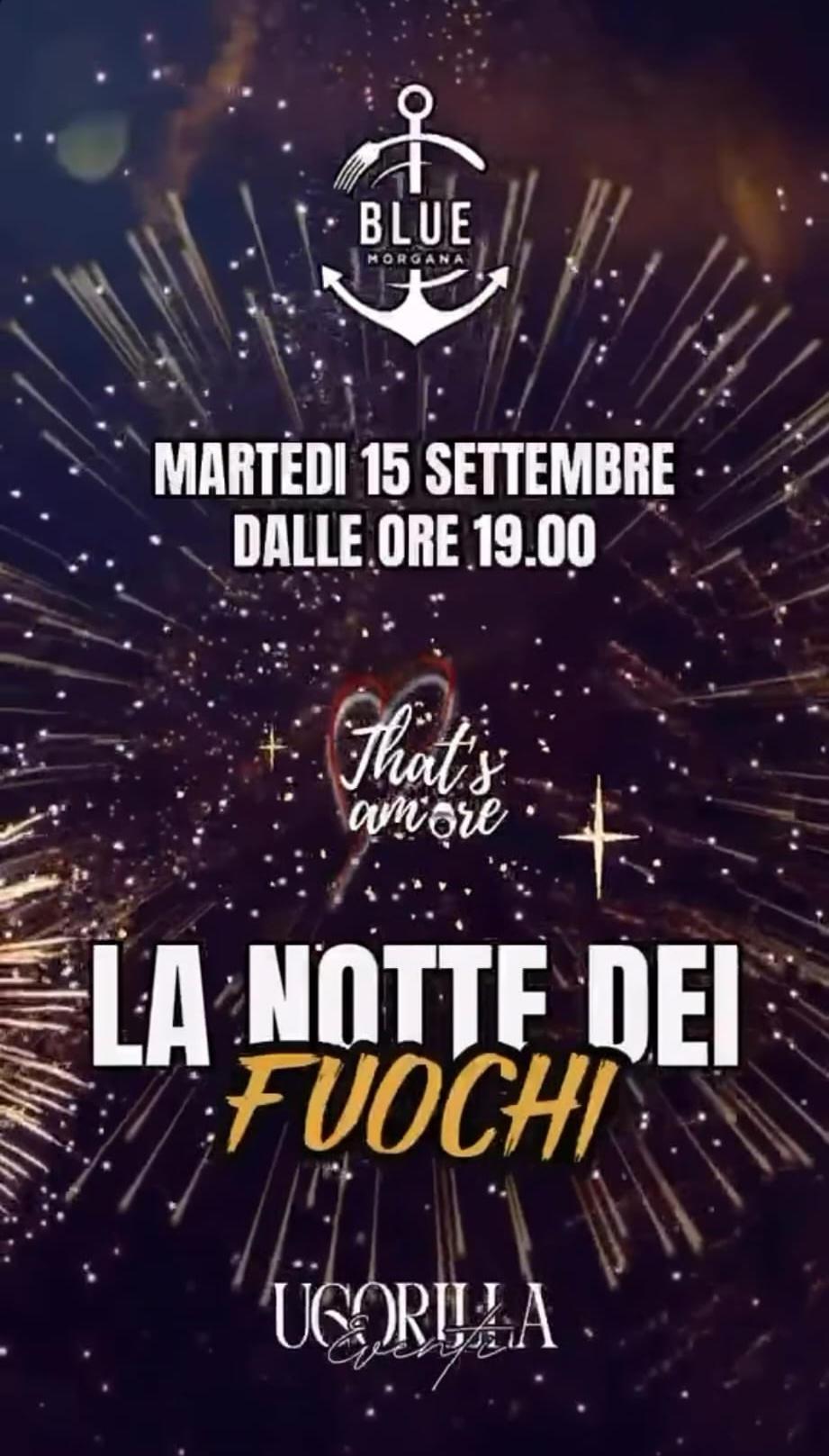 evento locandina la notte dei fuochi