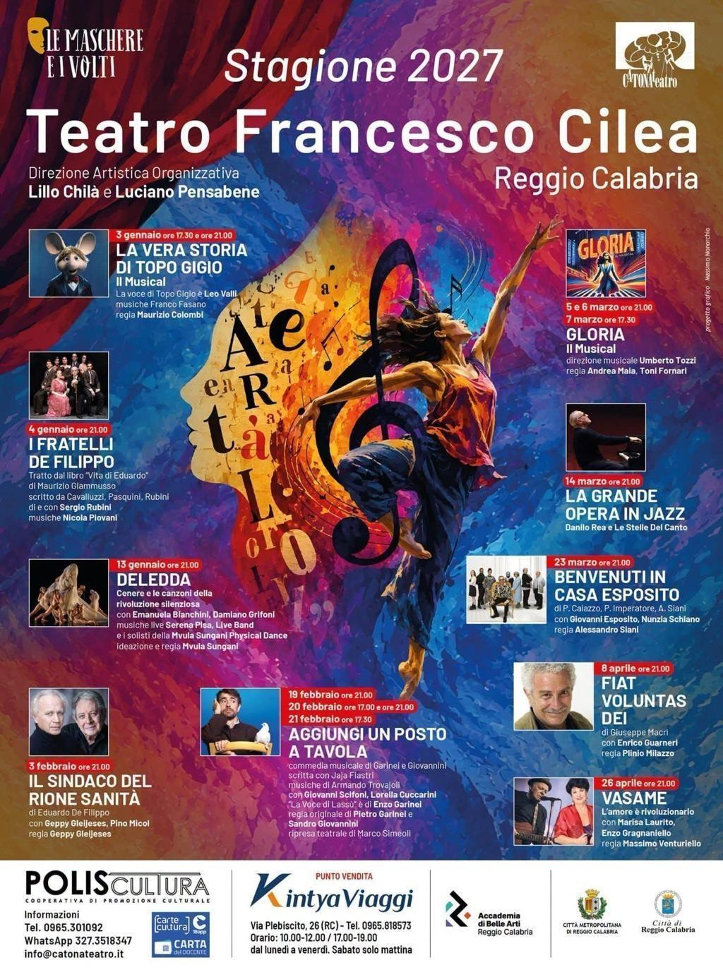 evento locandina le maschere e i volti 2027