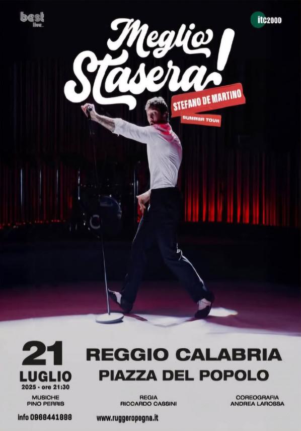 evento locandina meglio stasera