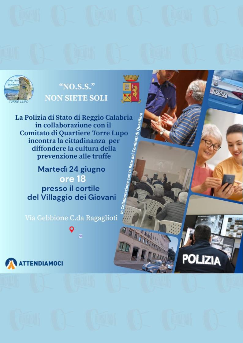 evento locandina non siete soli
