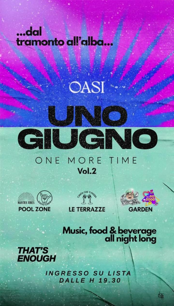 evento locandina one more time
