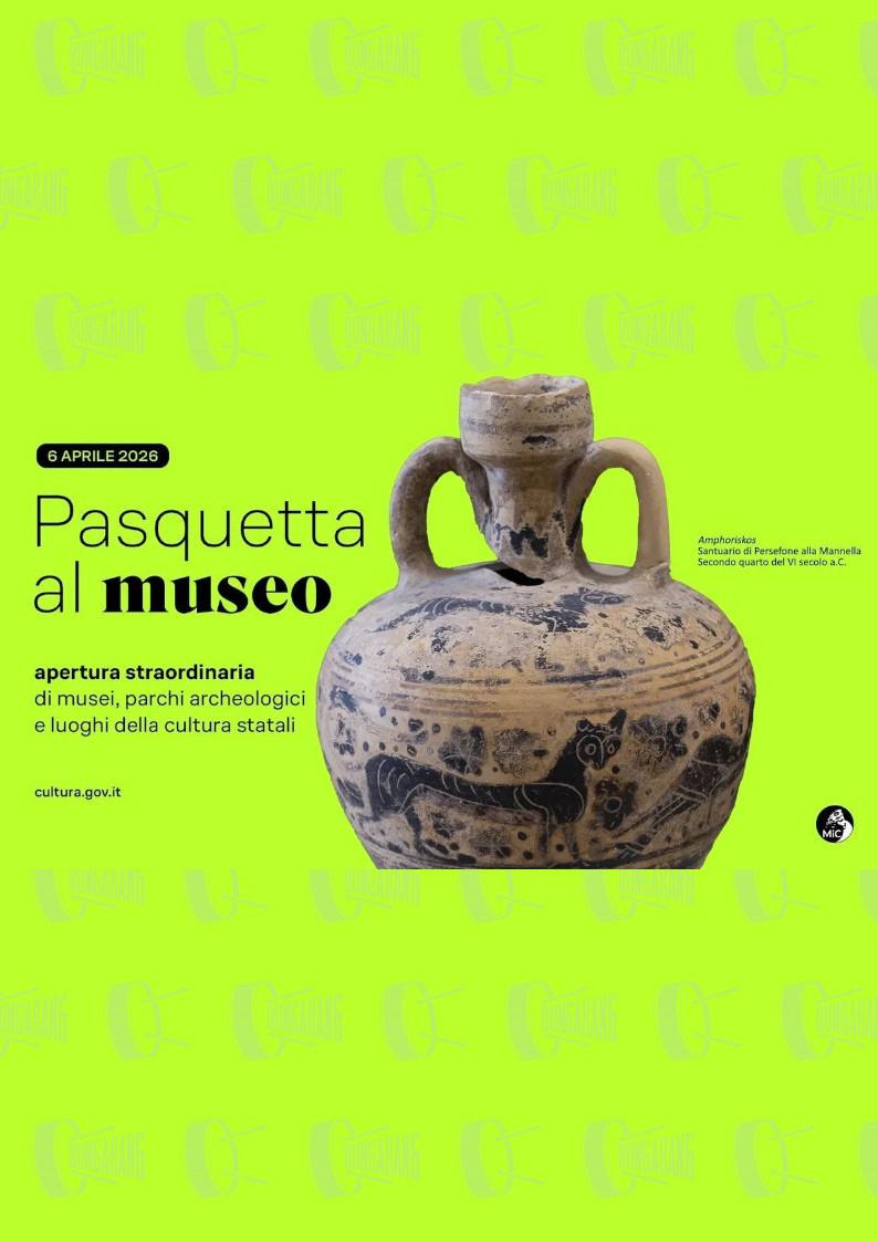 evento locandina pasquetta al museo locri