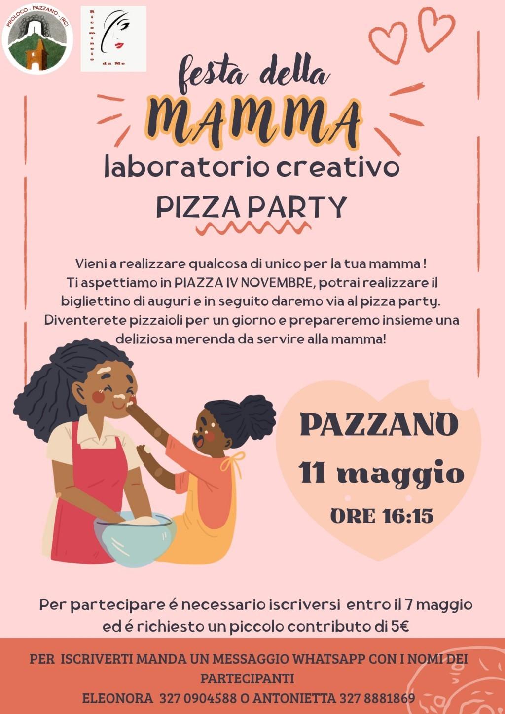 evento locandina pizza party