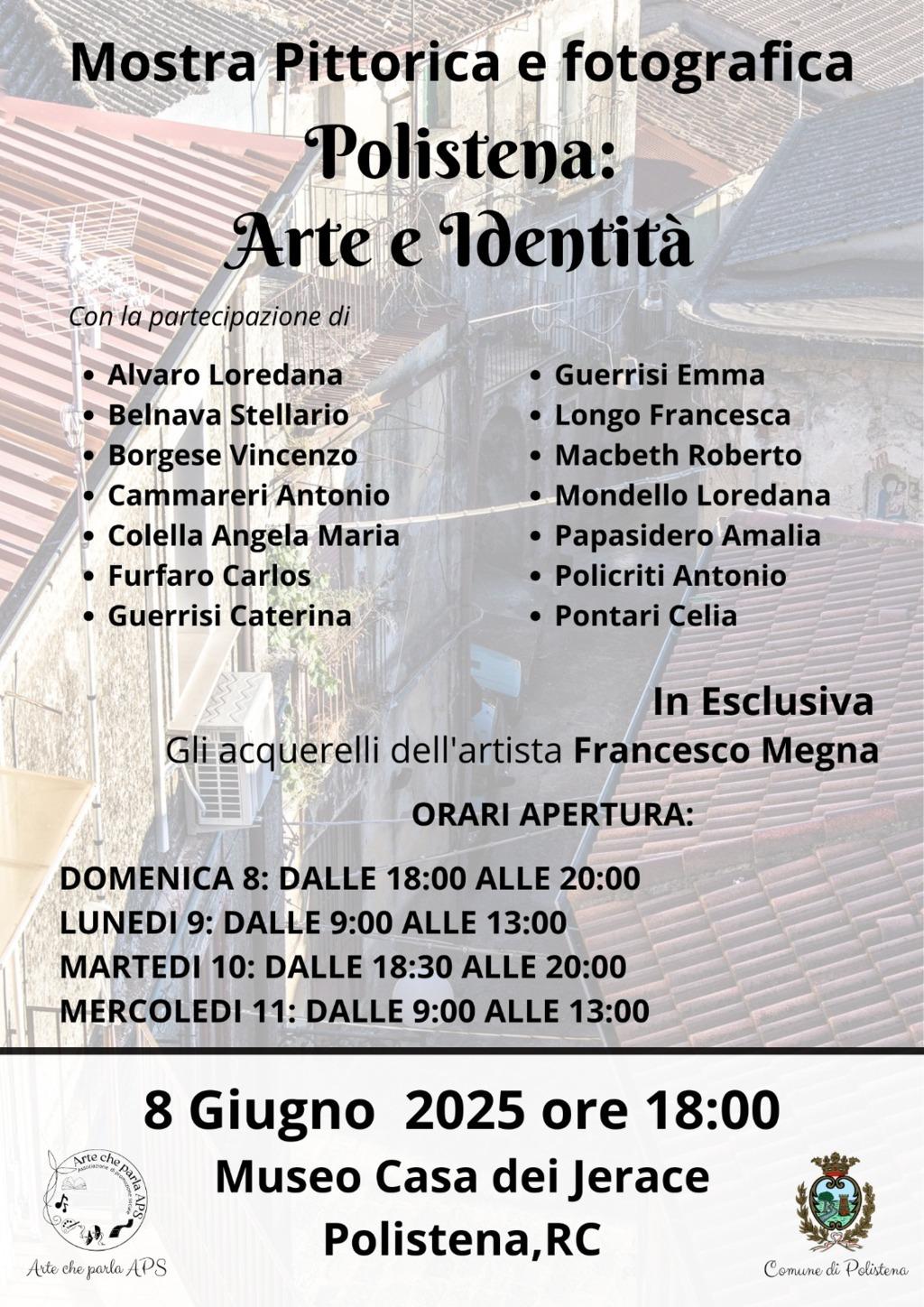 evento locandina polistena arte e identita