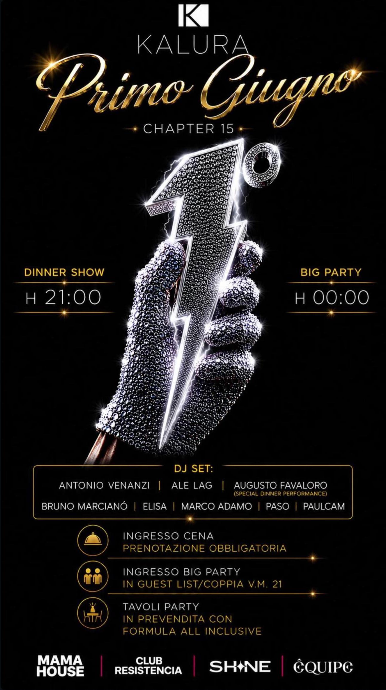 evento locandina primo giugno chapter 15