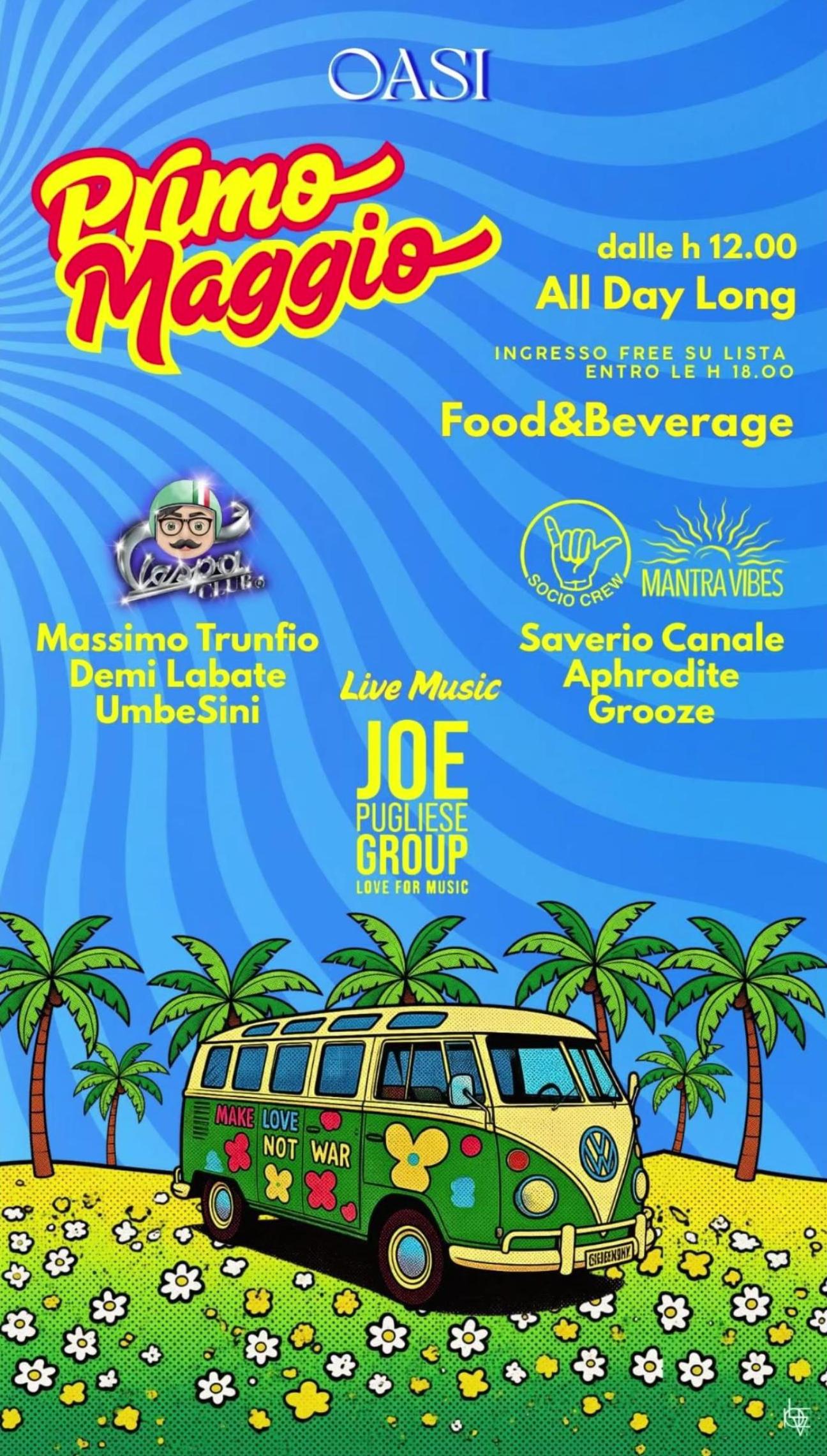 evento locandina primo maggio all oasi